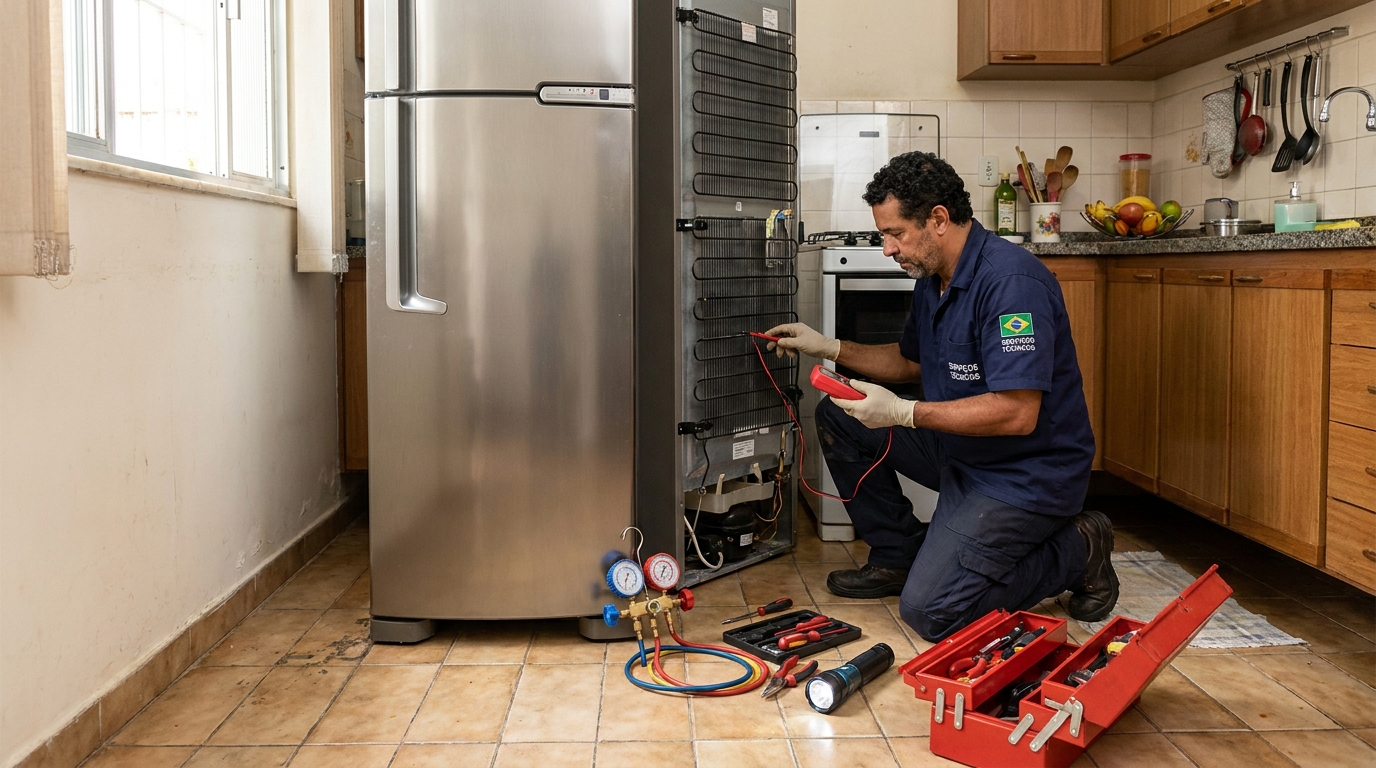 Manutenção na refrigeração em Manaus-AM